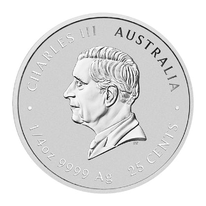 2024 Sydney ANDA Money Expo - Perth Mint - Year of the Snake (2025) - 1/4oz Silver Coloured Coin