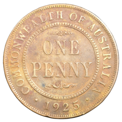 1925 Australian Penny - Very Good