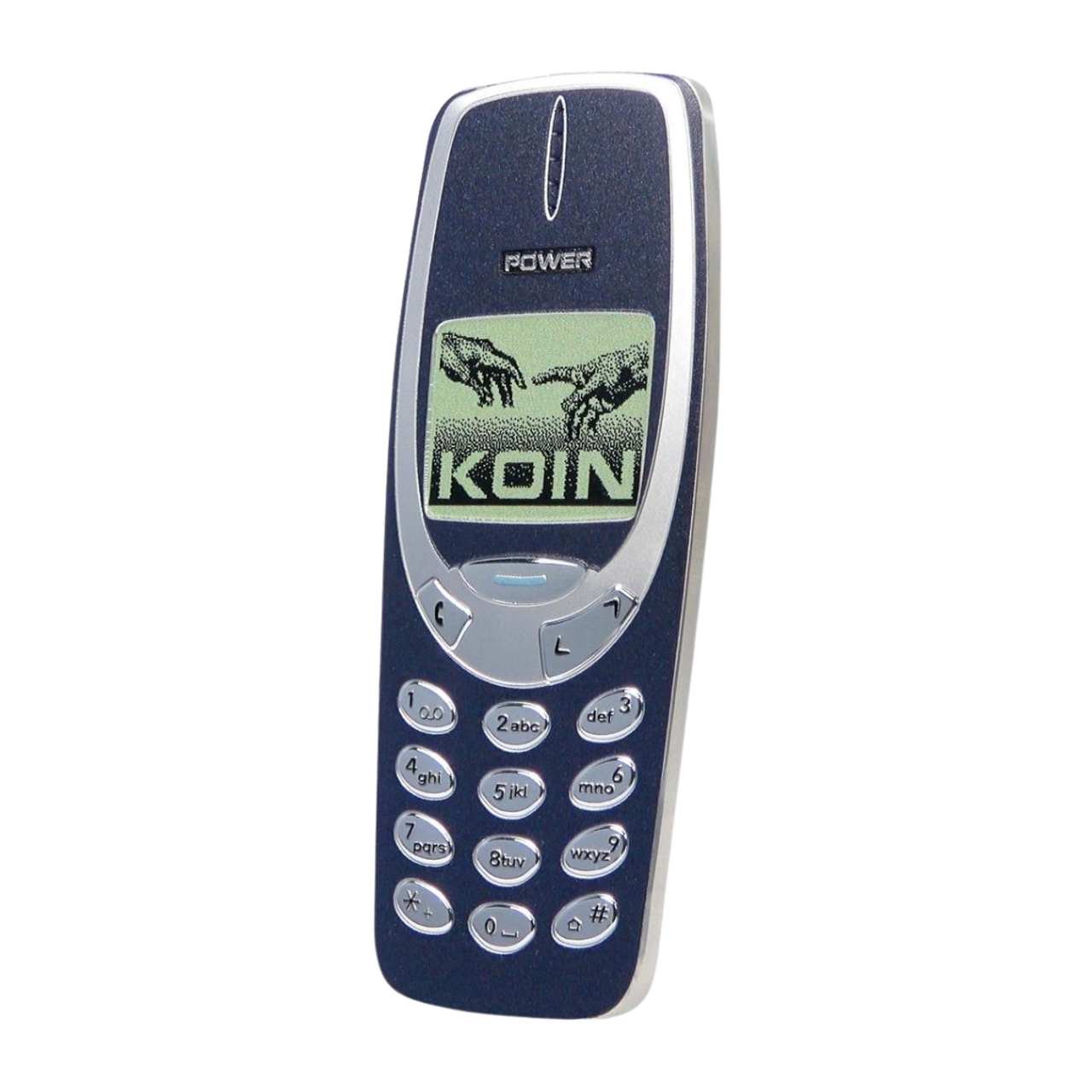 2025 Unbreakable Phone $2 Niue Colored Gilded 2oz Silver Coin