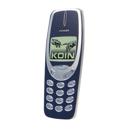 2025 Unbreakable Phone $2 Niue Colored Gilded 2oz Silver Coin