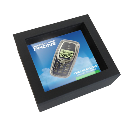 2025 Unbreakable Phone $2 Niue Colored Gilded 2oz Silver Coin