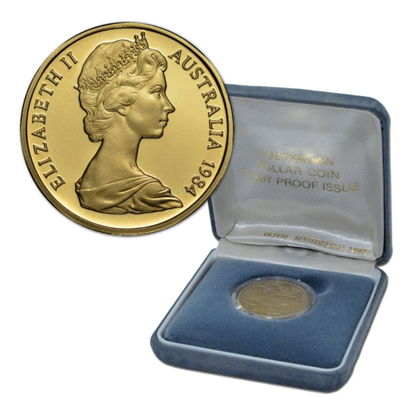1984 Proof $1 Coin - Encapsulated in Case
