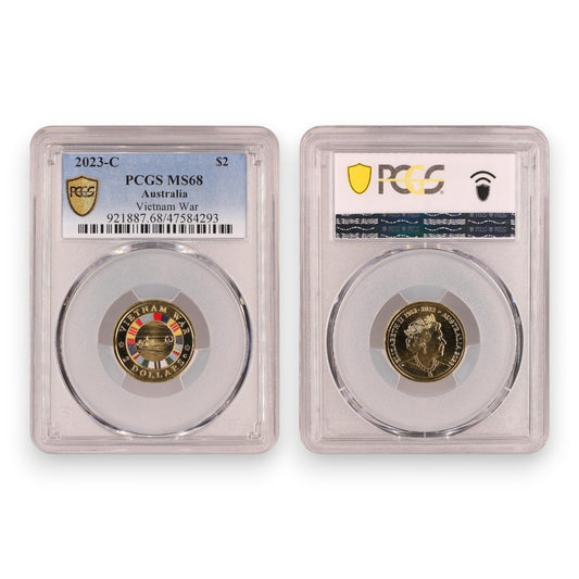 2023-C $2 Vietnam War (MS68)