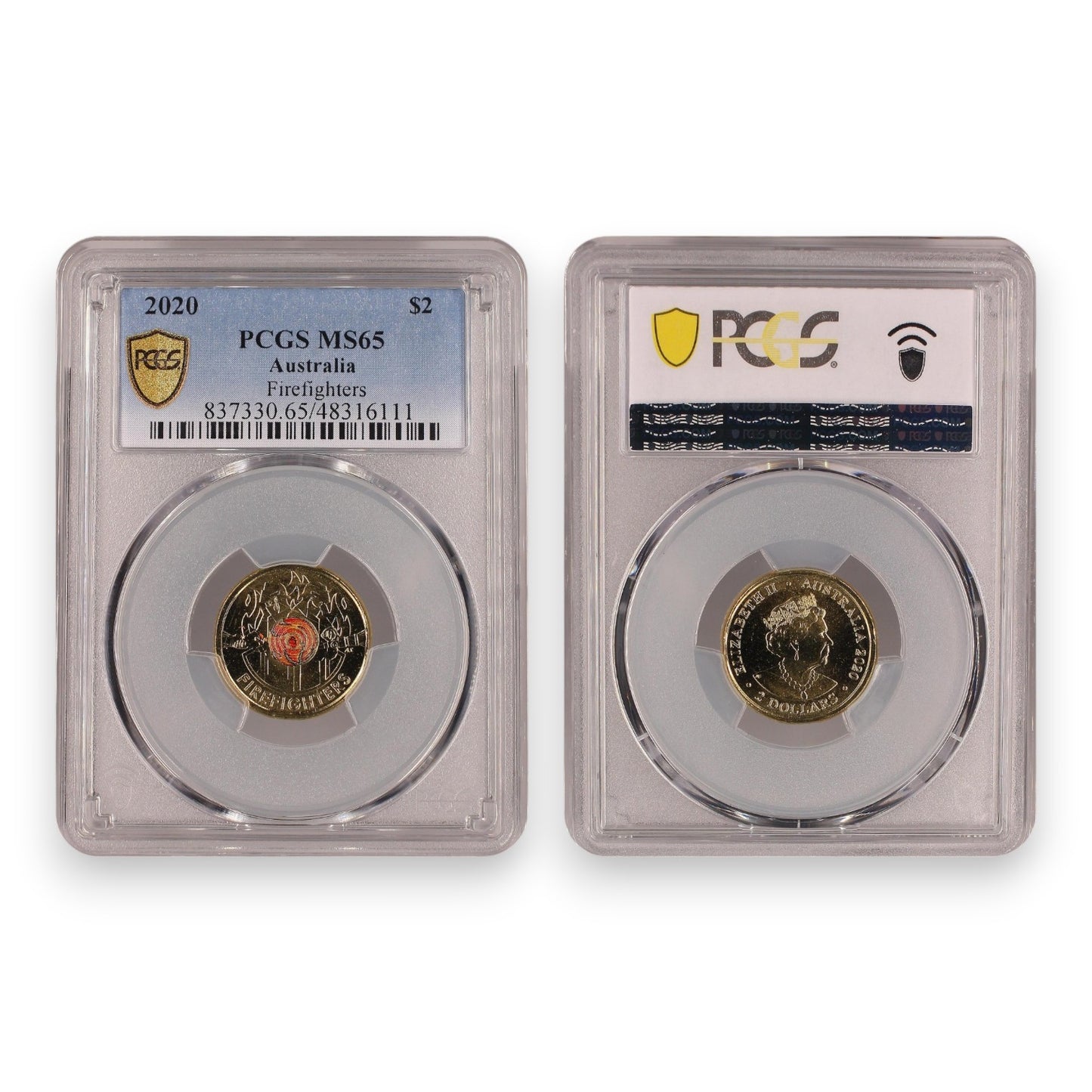 2020 $2 Firefighters (MS65)