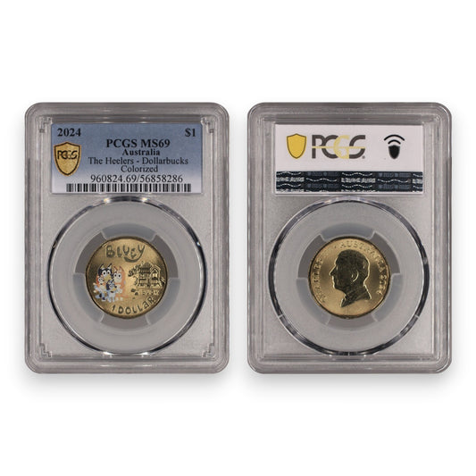 2024 $1 Bluey (The Heelers) (MS69)
