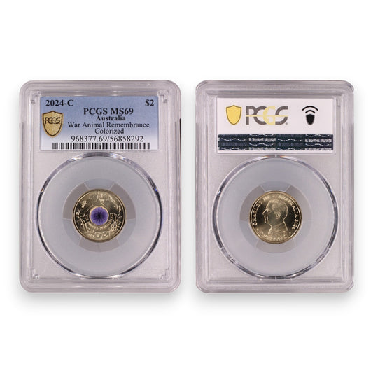 2024-C $2 War Animals Remembrance (MS69)
