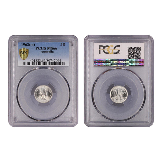 1962 Australian Threepence - MS66 - #80742094