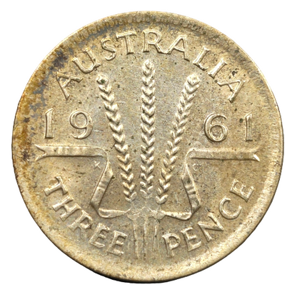 1961 Australian Threepence