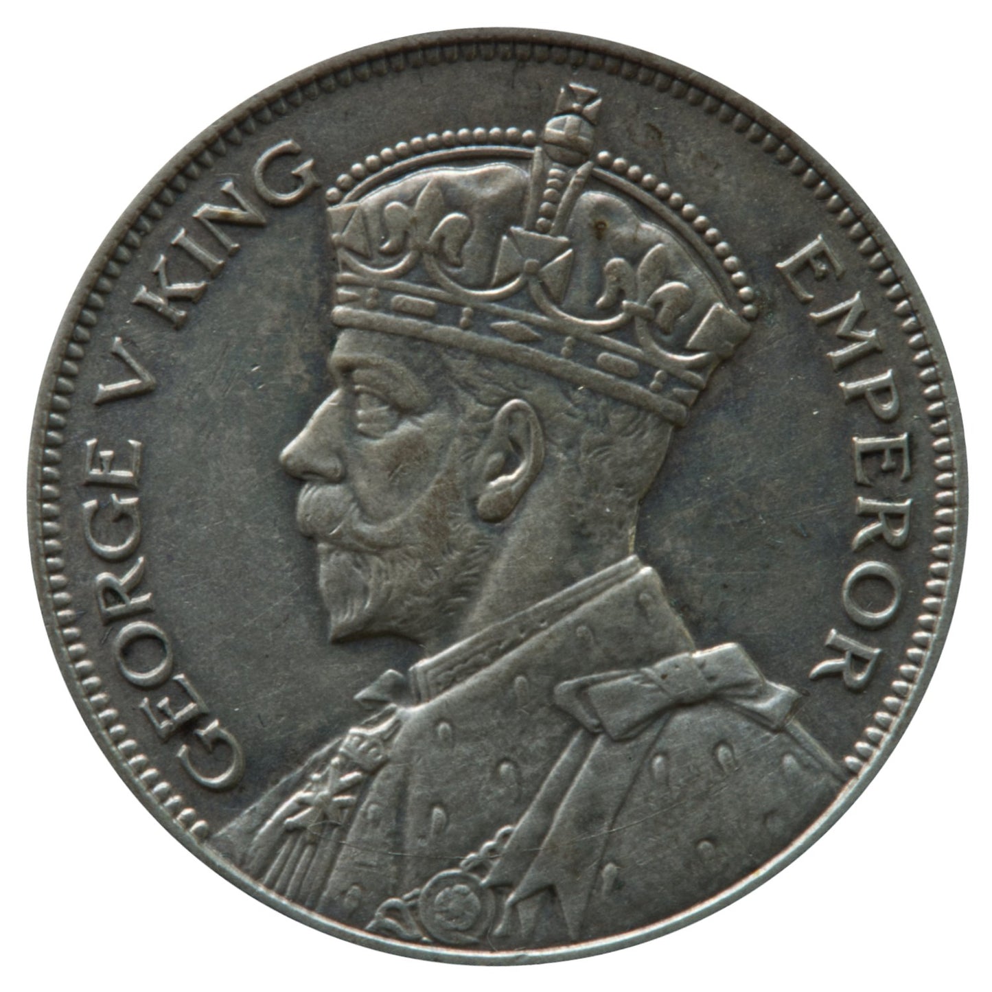 1933 to 1935 New Zealand - Silver Half Crown Three-Coin Set