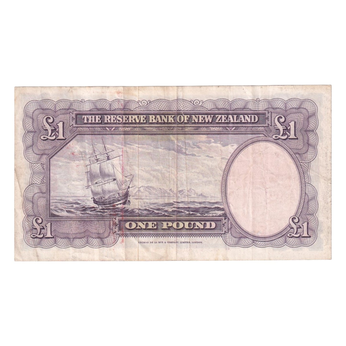 1967 New Zealand - £1 Banknote - p159d - Very Fine