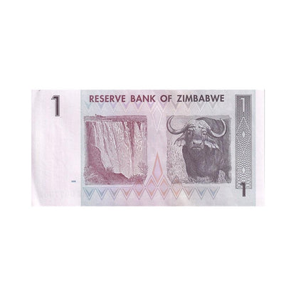 2007 Zimbabwe - 1 Dollar - p65a - About Uncirculated