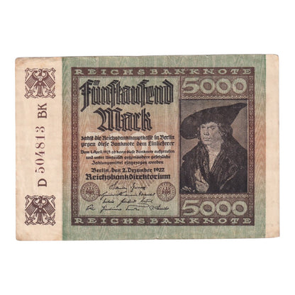 1922 Germany - p81  - 5000 Mark