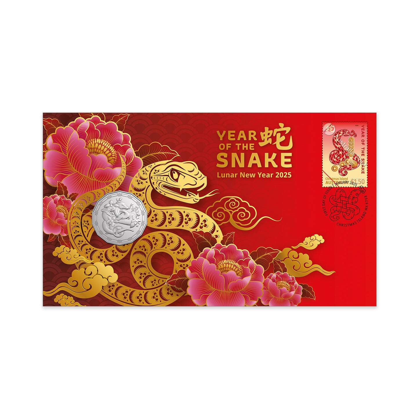 2025 PNC - Christmas Island Lunar New Year - Year of the Snake