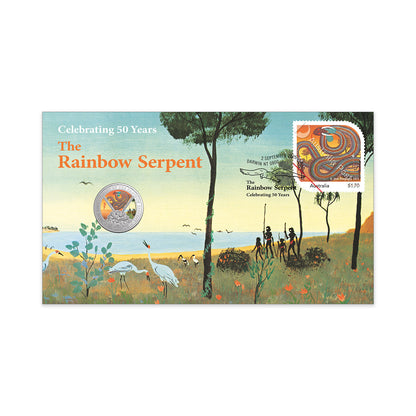2025 PNC - The Rainbow Serpent 50th Anniversary Postal Numismatic Cover