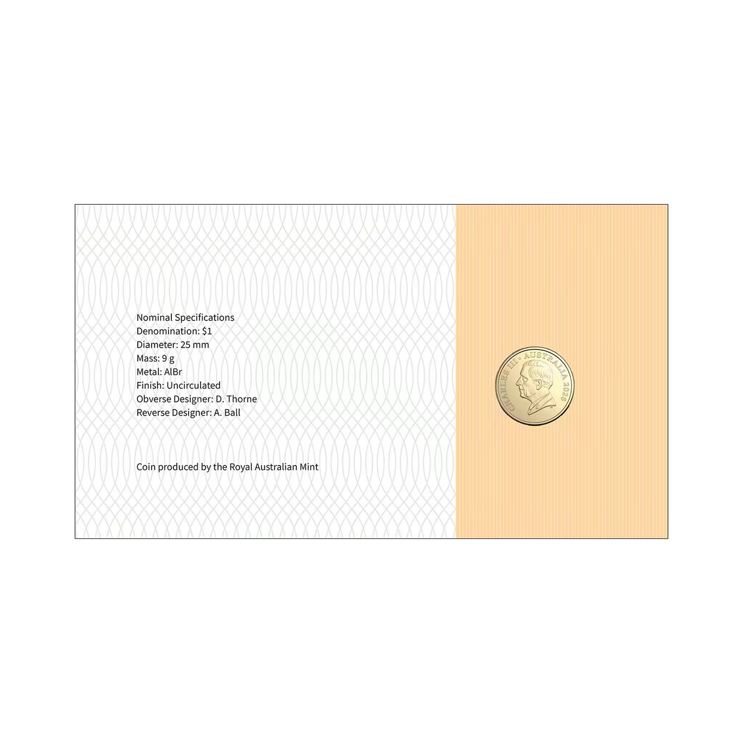 2026 PNC - 60th Anniversary of Decimal Currency Postal Numismatic Cover