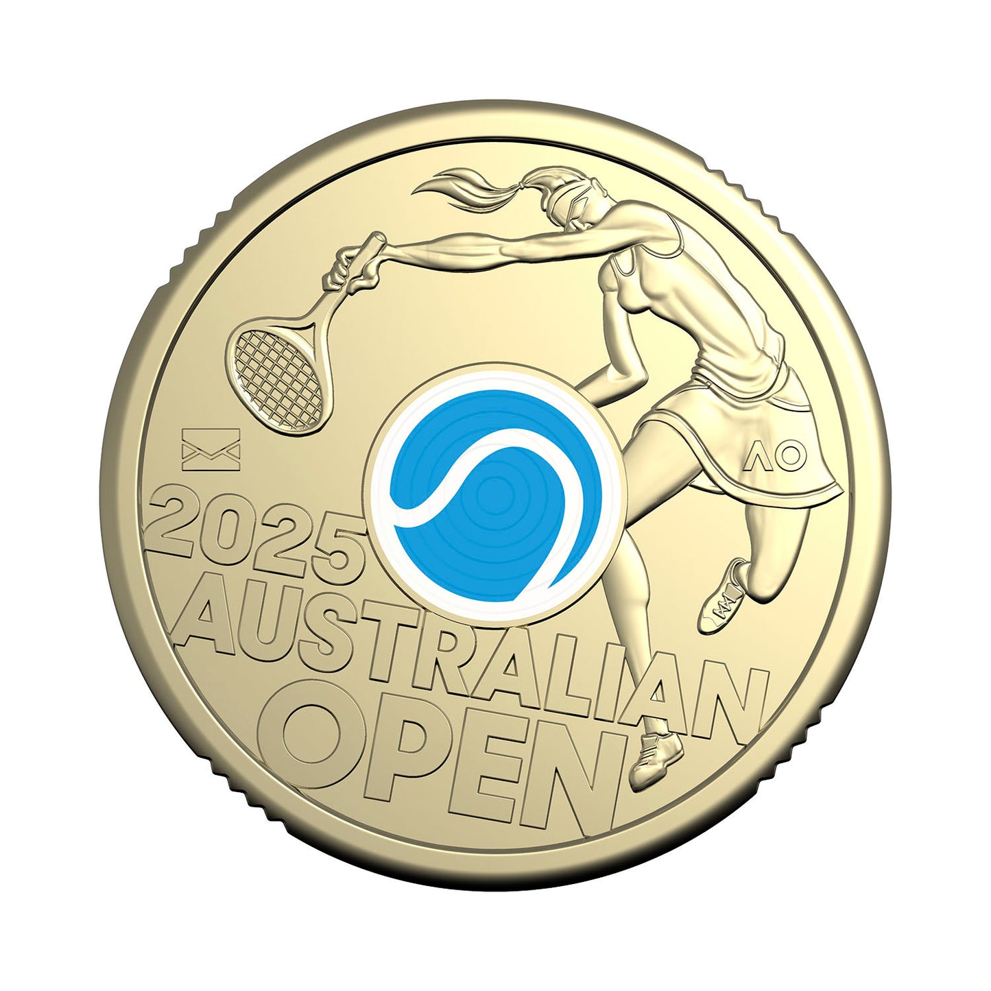 2025 $2 Coin Set - Women's Australian Open $2 Privymark Coin in Folder