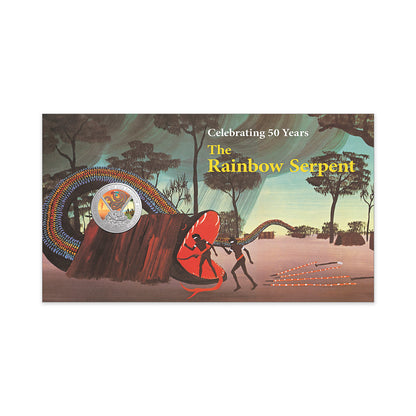 2025 PNC - The Rainbow Serpent 50th Anniversary Postal Numismatic Cover