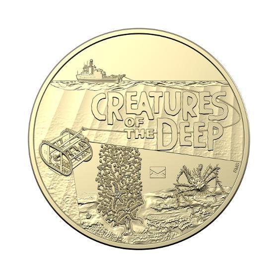 2023 Creatures of the Deep Postal Numismatic Cover - Loose Change Coins