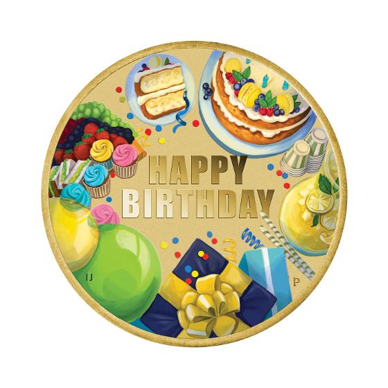 2024 Happy Birthday Postal Numismatic Cover