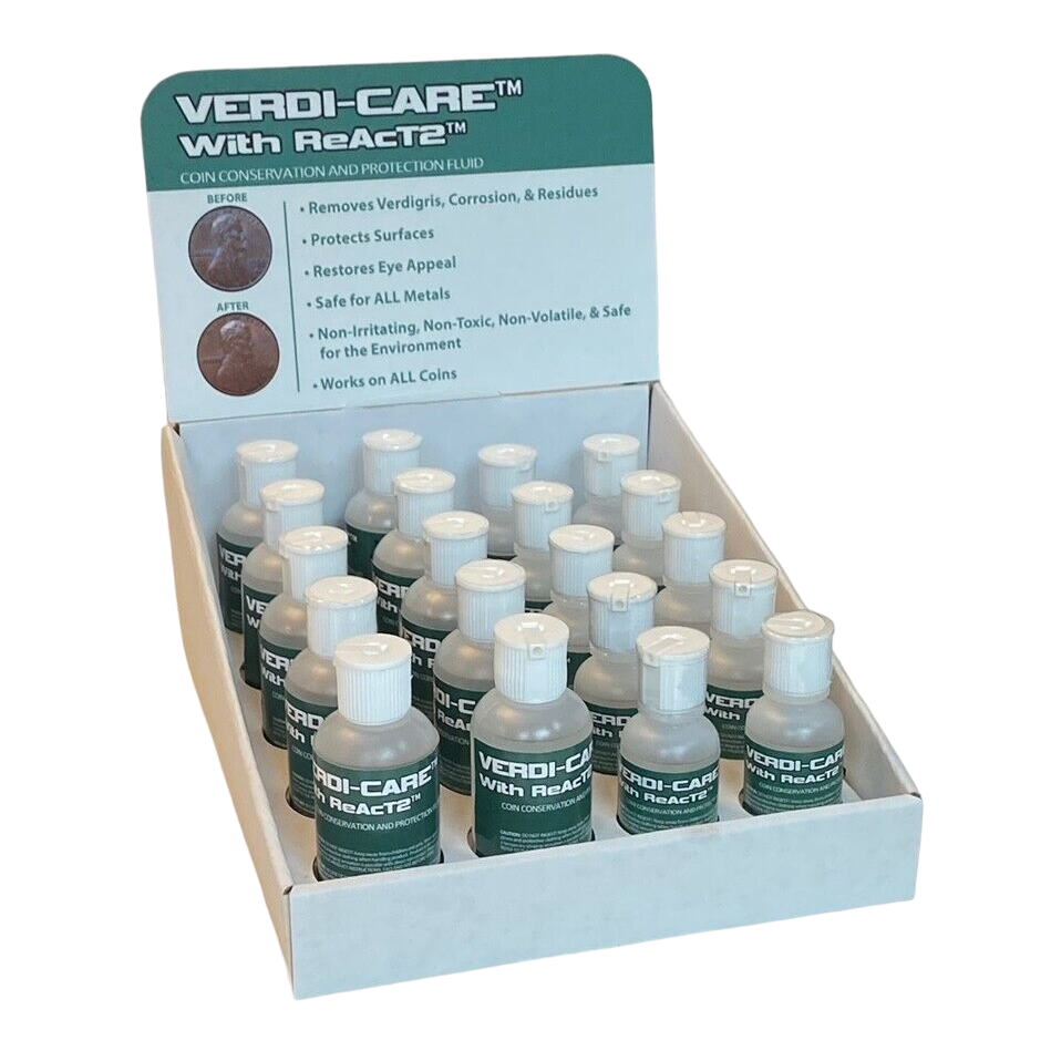 VERDI-CARE™ Coin Conservation Fluid – Loose Change Coins