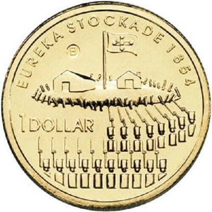 2004 $1 Coin - 150th Anniversary of the End of the Eureka Stockade