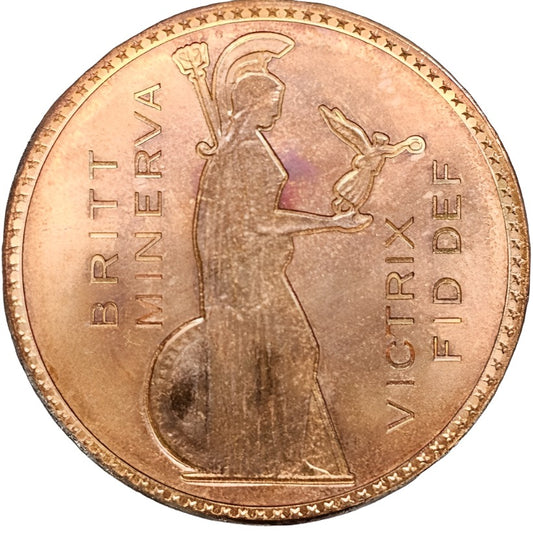 The Patina Collection - GREAT BRITAIN, Queen Victoria, 1887, Patina series retro pattern crown - Loose Change Coins
