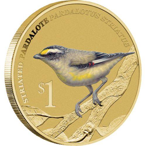 2013 Perth Mint PNC - Pardalotes - Striated Pardalote - Loose Change Coins