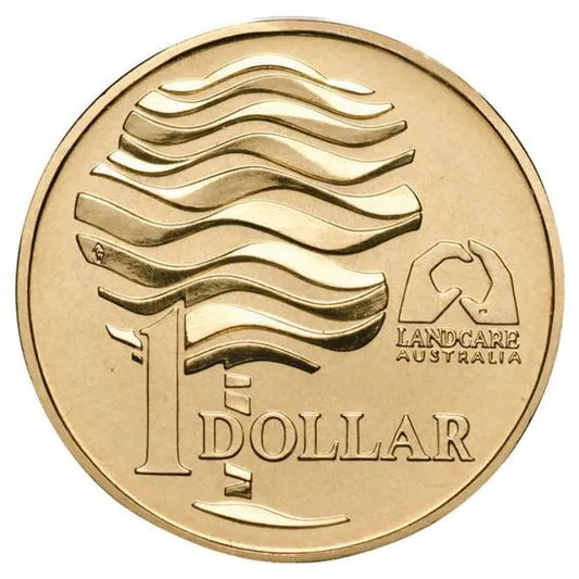 1993 Australian $1 Coin - Landcare Australia - Uncirculated - Loose Change Coins