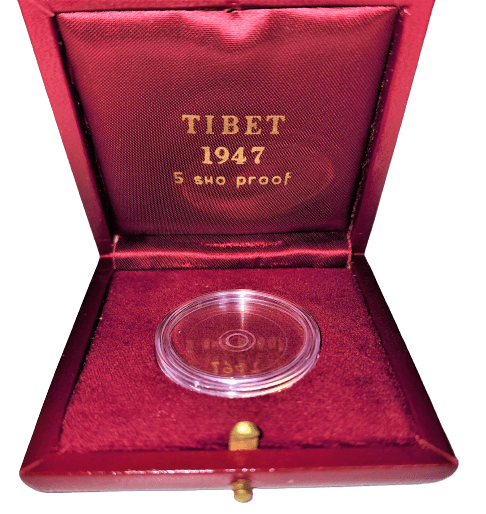 Tibet "(1947) 16-21" X#1 Valcambi Mint 1978 Restrike - Proof 5 Sho (Gold) - Graded PR70 by PCGS (None Finer) - CERT VERIFICATION #43855683 - Loose Change Coins