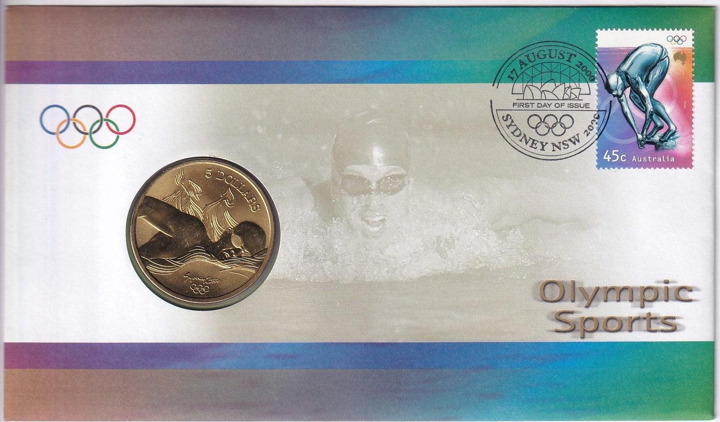 2000 PNC - Swimming, Sydney Olympics - Loose Change Coins