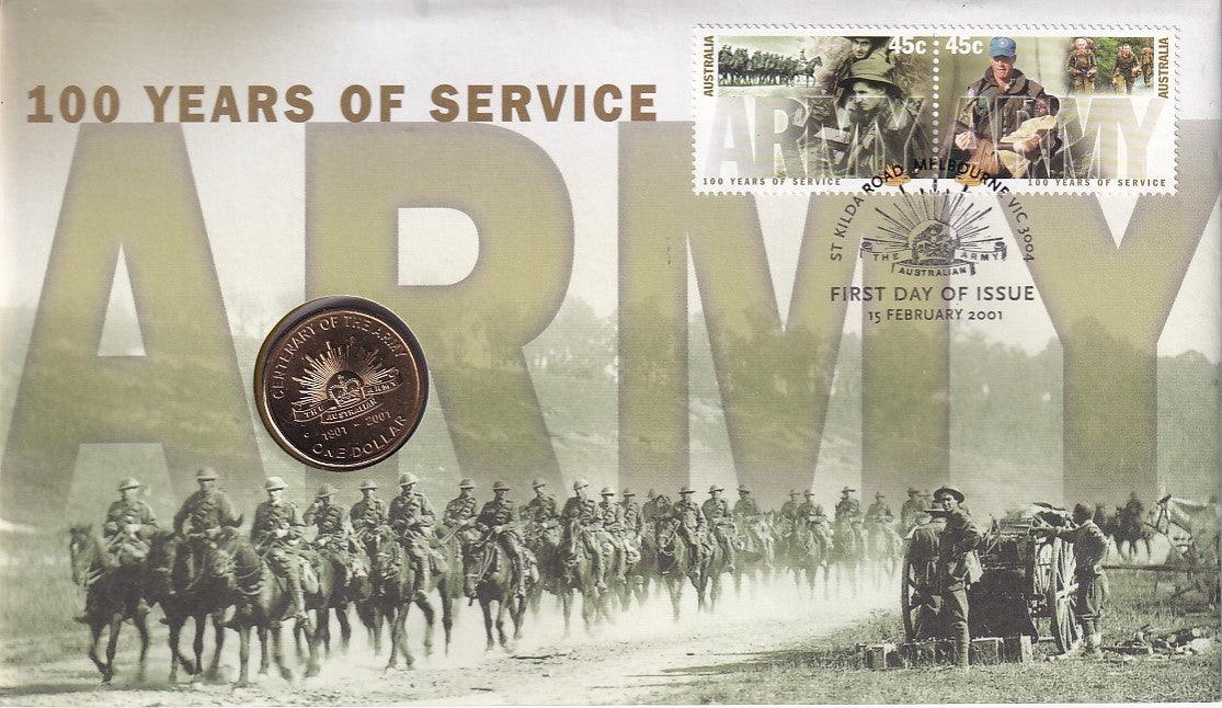 2001 PNC - 100 Years of Service - Centenary of the Army - Loose Change Coins