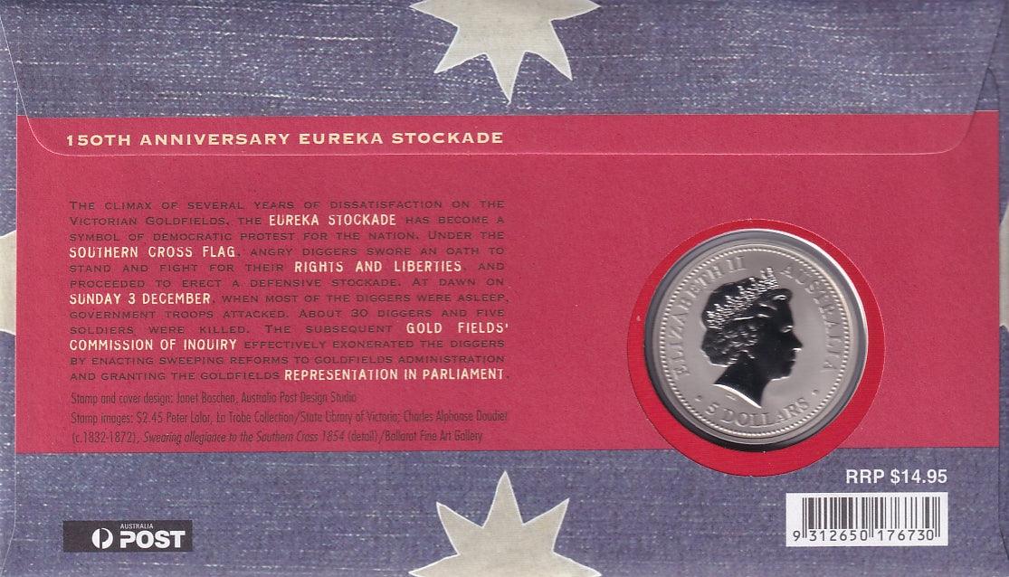 2004 Perth Mint PNC - Eureka Stockade - Loose Change Coins