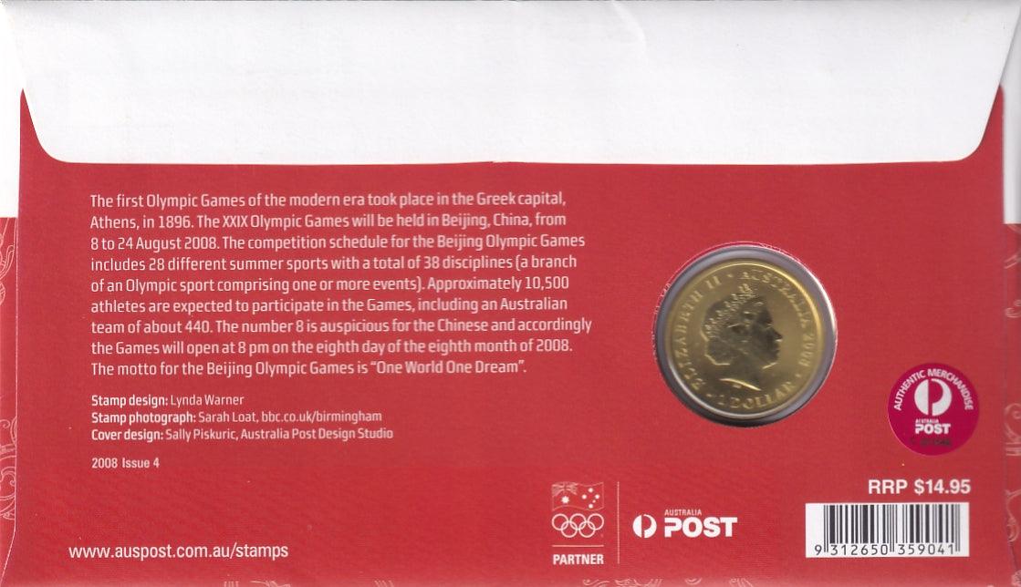 2008 Perth Mint PNC - Australian Olympic Committee - Beijing Olympic Games - Loose Change Coins