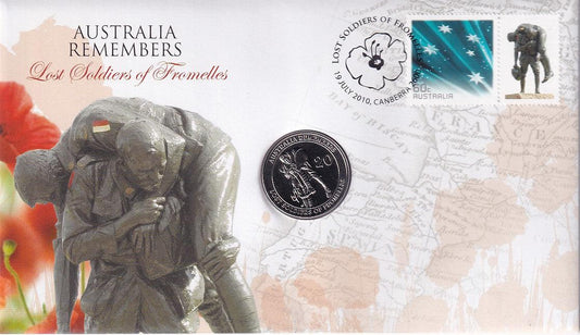 2010 PNC - Australia Remembers - Lost Soldiers of Fromelles - Loose Change Coins