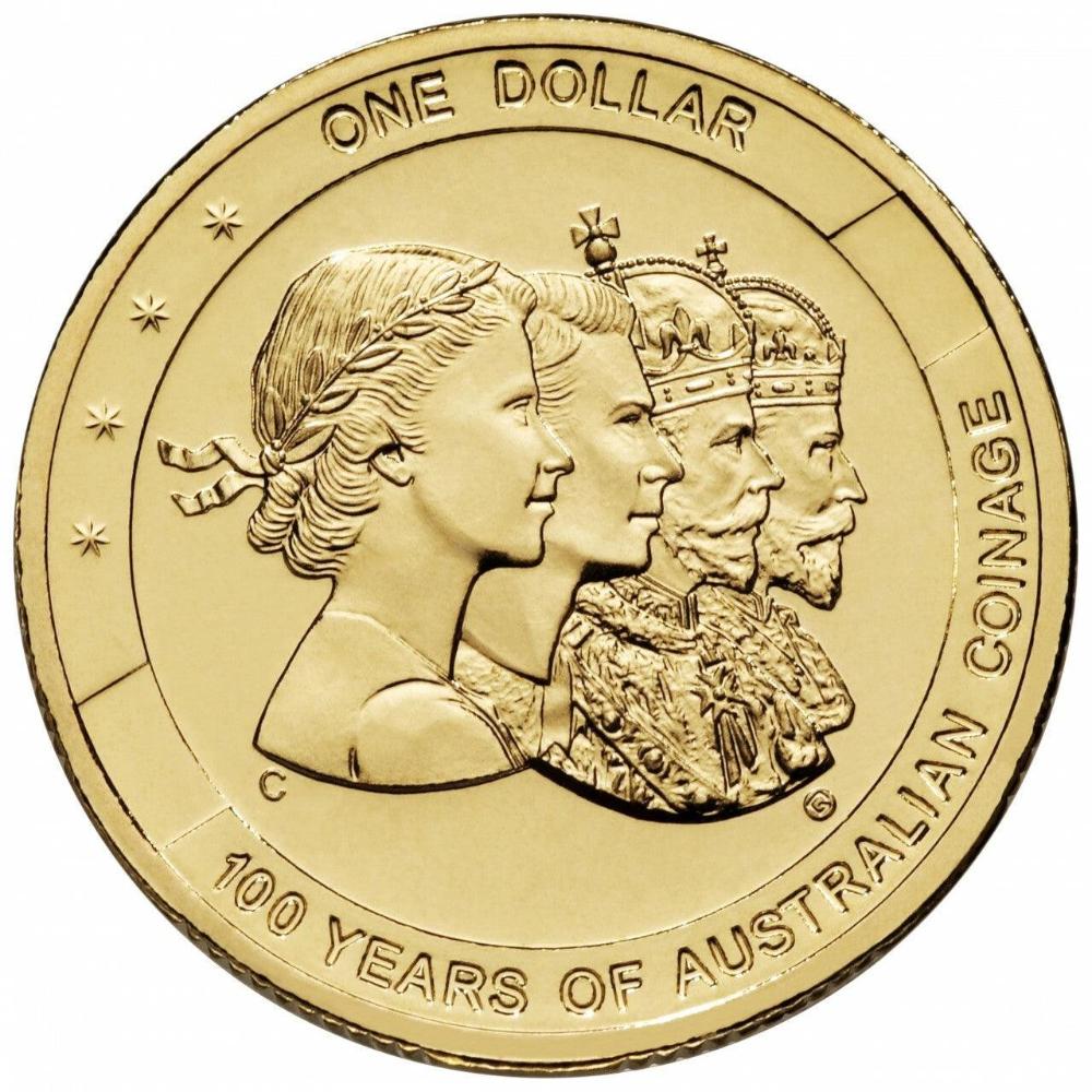 2010 PNC - Australian Commonwealth Coinage 1910 - 2010 - Loose Change Coins