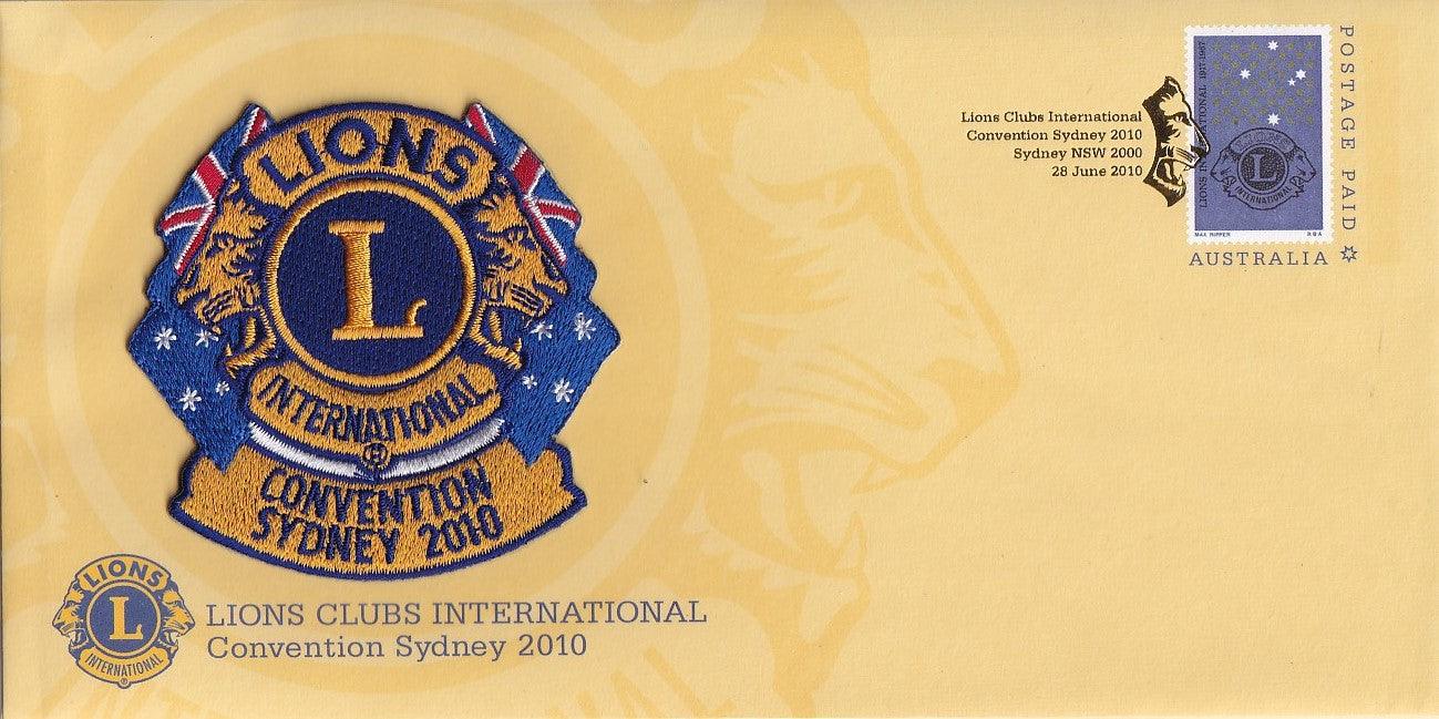 2010 Prestige FDC - Lions Club International - Loose Change Coins