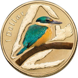 2011 Australian $1 Coin - Air Series - Sacred Kingfisher - Loose Change Coins