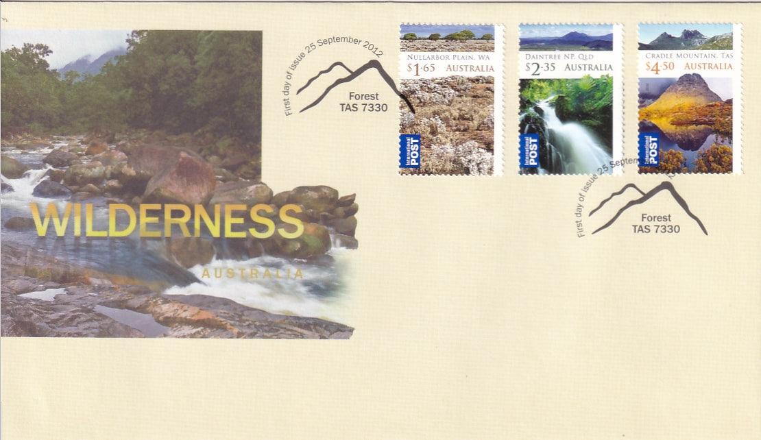 2012 Australian First Day Cover - Australia's Wilderness - Gummed FDC (3) - Loose Change Coins