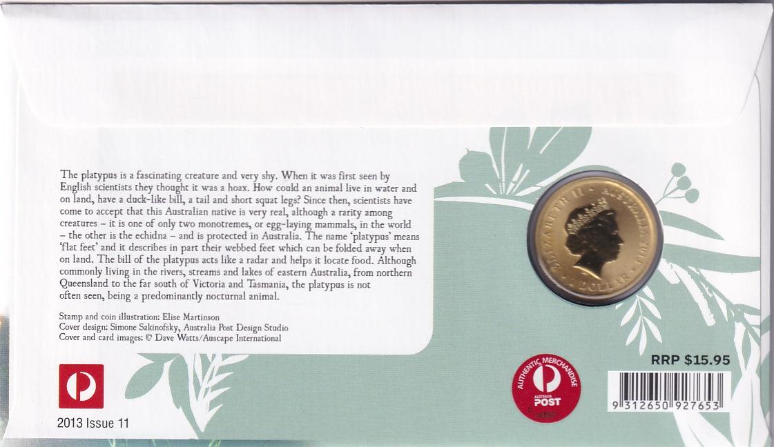 2013 Perth Mint PNC - Bush Babies II - PLATYPUS - Loose Change Coins