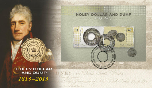 2013 PNC - Holey Dollar & Dump Bicentenary 1813 - 2013 - 'C' Mintmark - Loose Change Coins