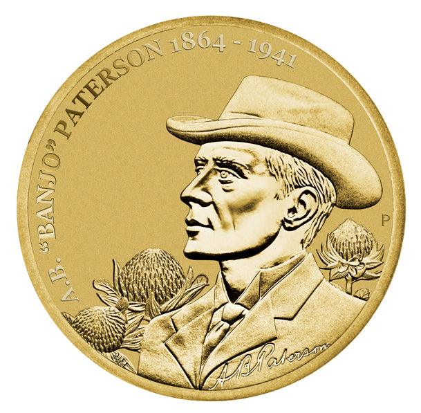 2014 Perth Mint PNC - 150th Anniversary of A.B. "Banjo" Paterson - Loose Change Coins