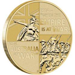 2014 Perth Mint PNC - ANZAC Declaration of WW1 - Loose Change Coins