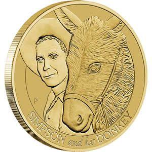 2015 Perth Mint PNC - Gallipoli - Simpson and his Donkey - Loose Change Coins