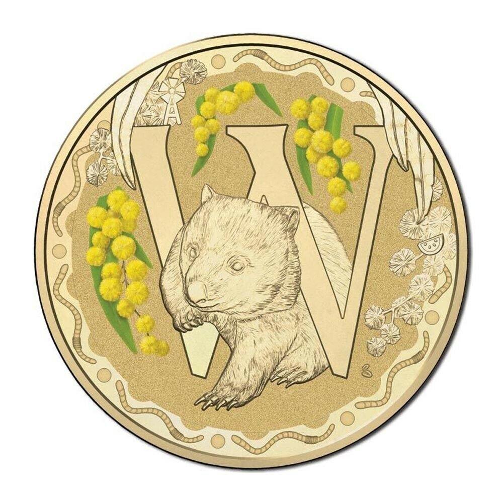 2016 PNC - Fair Dinkum Aussie Alphabet "W" for Wombat - #5,497/7,500 - Loose Change Coins