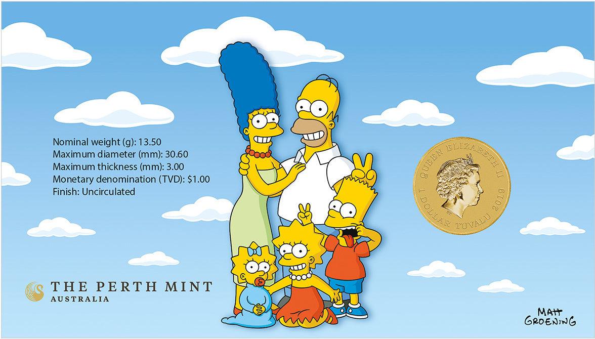 2019 Perth Mint PNC The Simpsons - **FINAL UNIT REMAINING** - Loose Change Coins