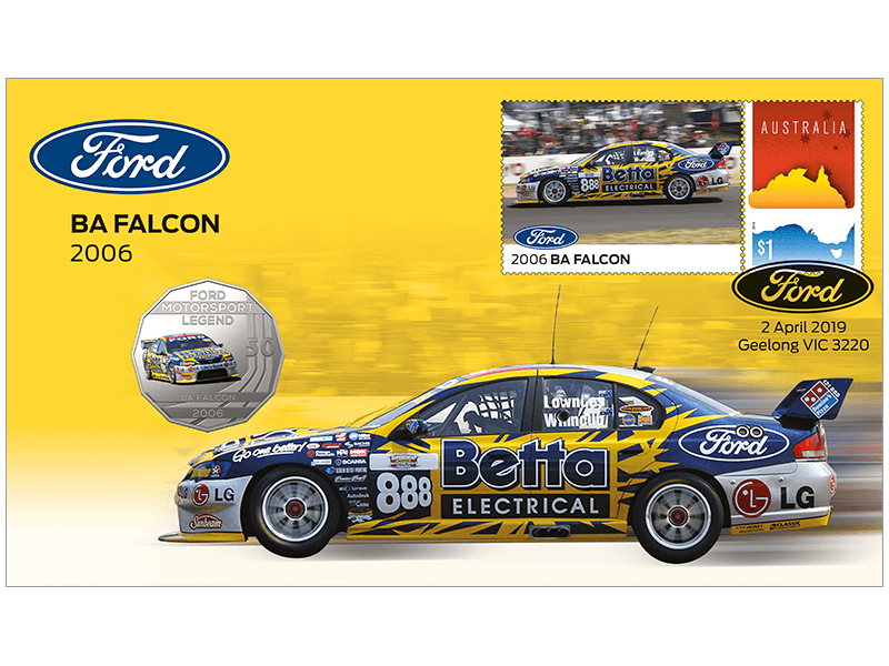 2019 PNC - Ford Motorsport Legend - Ford 2006 BA Falcon - Loose Change Coins