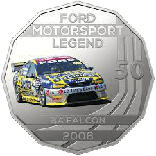 2019 PNC - Ford Motorsport Legend - Ford 2006 BA Falcon - Loose Change Coins