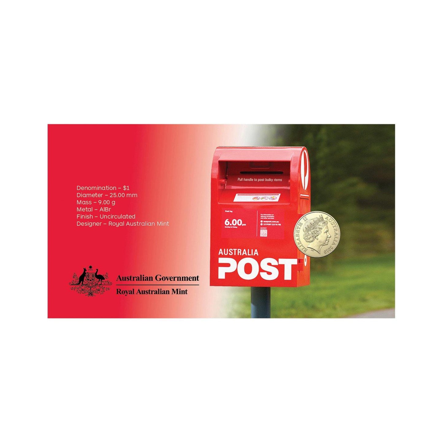 2019 PNC - The Great Aussie Coin Hunt - 'A' The Australia Post Coin & Stamp Cover PNC - Loose Change Coins