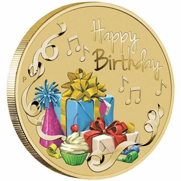 2020 Perth Mint PNC - Happy Birthday #2,525 of 5000 - Loose Change Coins