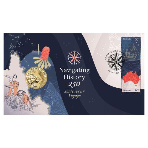 2020 Perth Mint PNC - Navigating History - Endeavour Voyage 2020 - Loose Change Coins